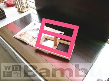 New Product for 2014 Moso Bamboo Book Holder/Stand/ Rack