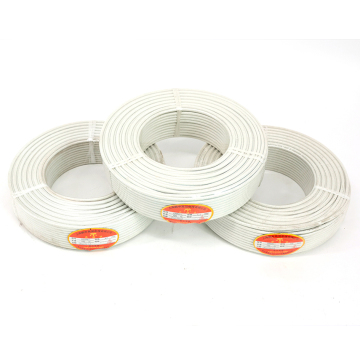 Fire-resistant soft core power cord