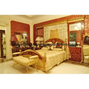 European Royal Classical Bedroom Set for 5 Star, Bedroom Furniture
