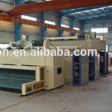 Top manufacture cotton and polyester wadding machinery production line