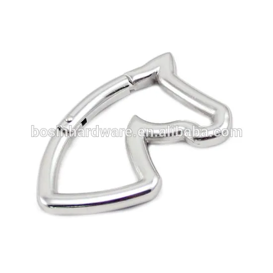 Fashion High Quality Metal Custom Horse Carabiner