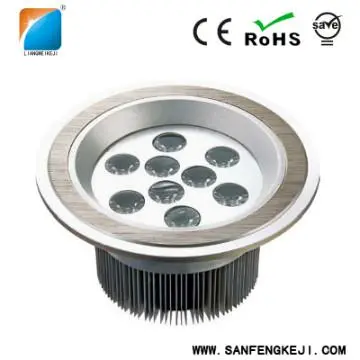 Aluminum material led ceiling downlight