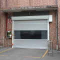 Puerta de rollo rápido de tela de PVC industrial