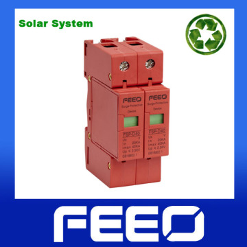 30A الطفرة حماية الجهاز 20ka الشمسية 500V ف 2 DC والحزب الديمقراطي الاشتراكي