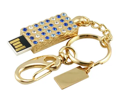 Jewelry Usb Flash Drive , High Speed Diamond Usb 2.0 Flash Stick