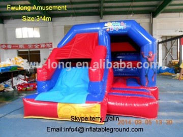 small ultimate combo inflatable bounce house