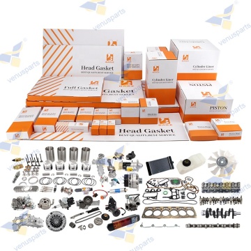 4JK1 Engine Overhaul Kit: Piston Liner, Gaskets, and Bearings for Isuzu Engines