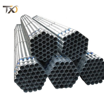Shandong Factory 16 Inch Galvanized Iron Pipe G90 Z275 Hot Dipped Galvanized Carport Round Steel Pipe