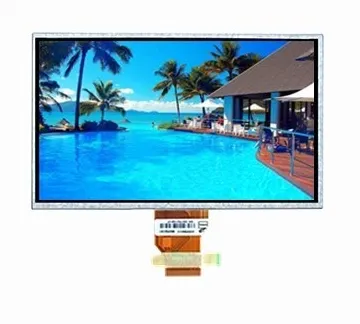 7.0inch LCD Display; Customized 800 (RGB) X480 TFT LCD Display, 24bit RGB Display Panel High Brightness 7.0 Inch TFT LCD Module