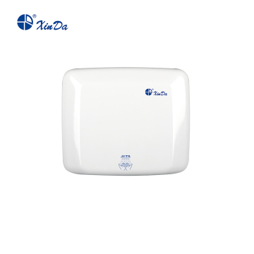 Fashion hand dryer with anti-collision hard shell