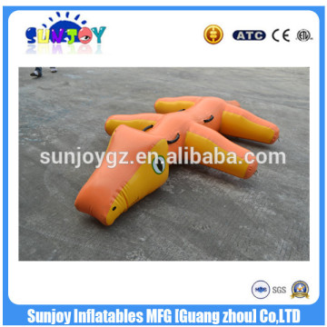 CE Certificate orange crocodile water toy inflatable water toys for sale