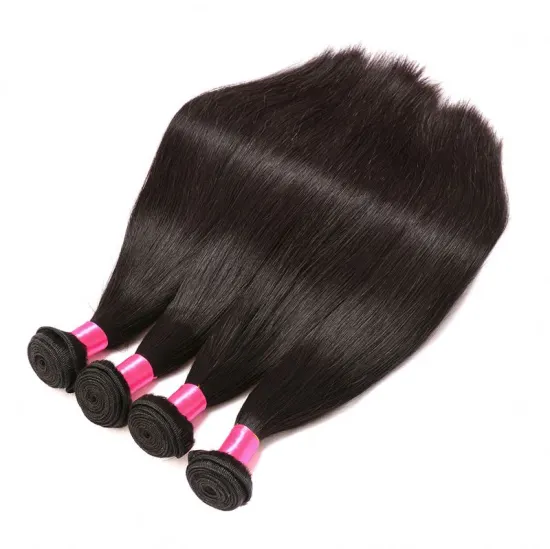 Good Quality Kinky Straight 10A Virgin Human Free Samples Peruvian Hair Bundles Weave