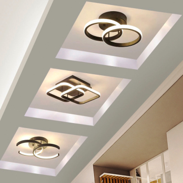 Modern LED Ceiling Chandeliers for Aisles, Cloakrooms, Corridors, Balconies, and Foyers