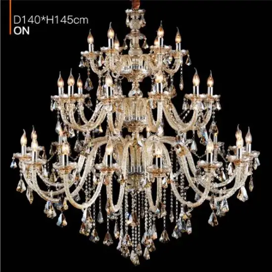 Luxury Modern Crystal Chandelier and Pendant Lights for Living Room Decoration