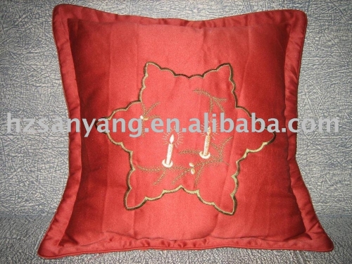 Embroidery cushion