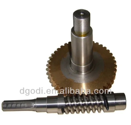 high quality steel brass worm gear set with reasonable price, worm gear price