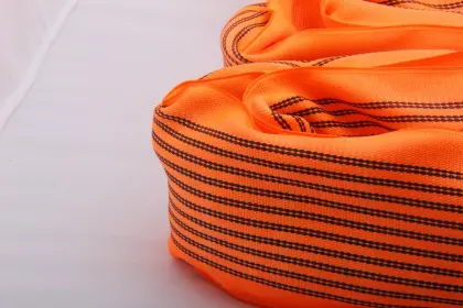 10 T Endless Crane Orange Polyester Round Sling