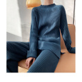 Women 2 Pieces Knitted Outfits Sweater