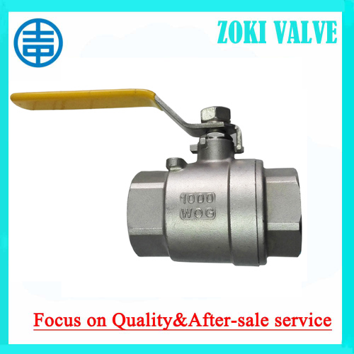 Big Stocks 1-1/4 Inch Stainless Steel 2PC Ball Valve