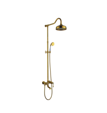 Standing shower head with hose for bathroom