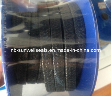 Carbonized Fiber Packing with Graphite