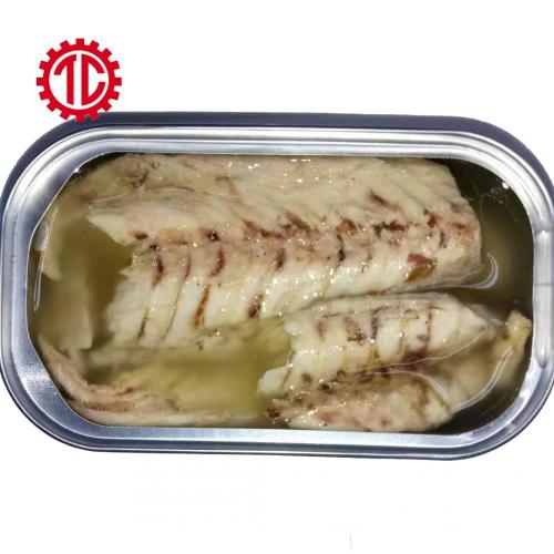 Canned Mackerel Fillet In Club Can