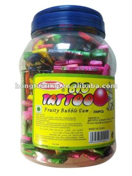 Bestway Big Tattoo fruity bubble gum