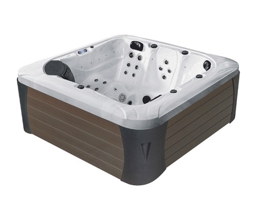 Banheira de hidromassagem Uma banheira de hidromassagem de 5 pessoas Jacuzi Piscina externa spa