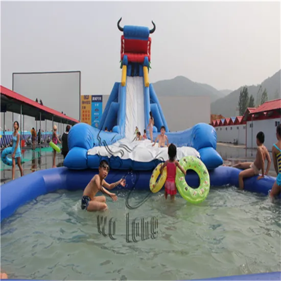 Outdoor Toys crane pool inflatable water park