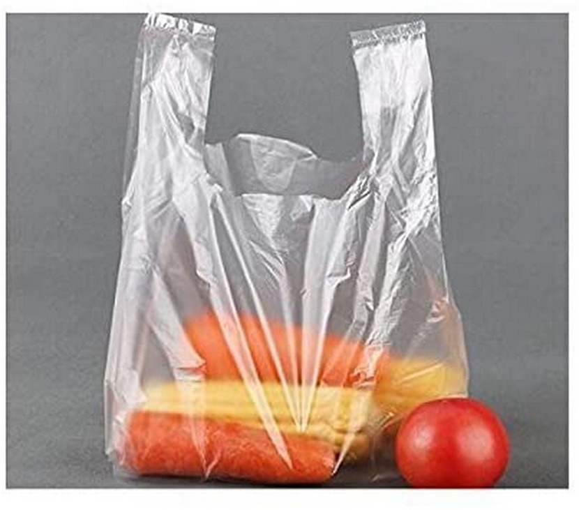 Plastic Bread Polythene Hevy Duty T Shirt Rubbish Trash Bin Bag Roll Garden Bag