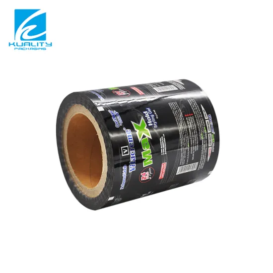 Custom Printed Metallic Foil Laminated Plastic Film for Sachet Shampoo Packaging