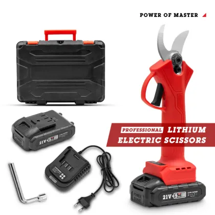 High Power Curved Pruning Shears with Convenient Operation