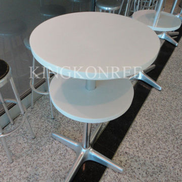 180 Kinds Hot Selling Design Acrylic Solid Surface Dinner Table Marble Table Tops With Oem