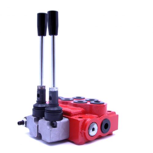 Hydraulic monoblock valve