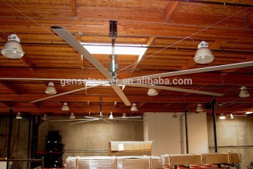 China supplier HVLS Super Ceiling Fan in large indoor place