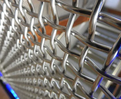 Crimped Wire Mesh Fence Steel Wire Mesh Fence