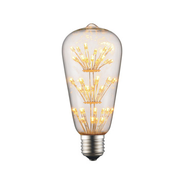 LED Vintage Firework Lights - E27 B22 Decorative Retro Lamp, 85-265V Constant Current