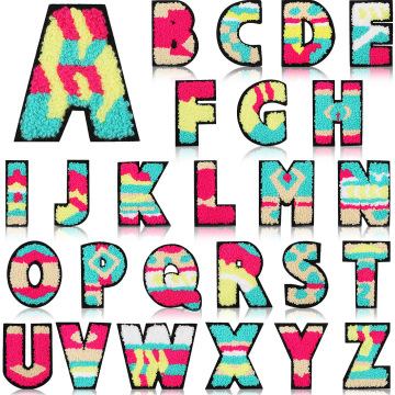 Custom Embroidered Letter Patches - Hot Sale for Clothing & Accessories