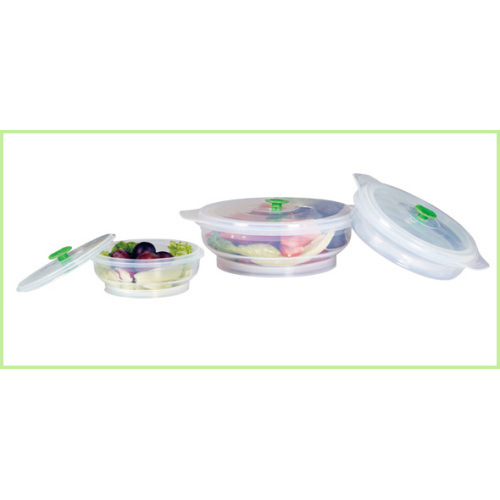 Silicone Collapsible Lunch Box Food Container