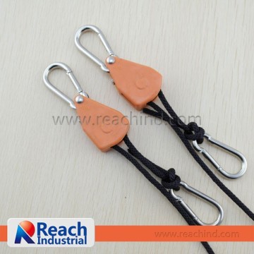 150LBS Colorful Hydroponic Rope Ratchet Light Fixture Hanger