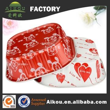 Disposable aluminum customized muffin cake cups baking cup