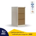 Key Lock Metal 3 Drawer Filing Cabinet Units