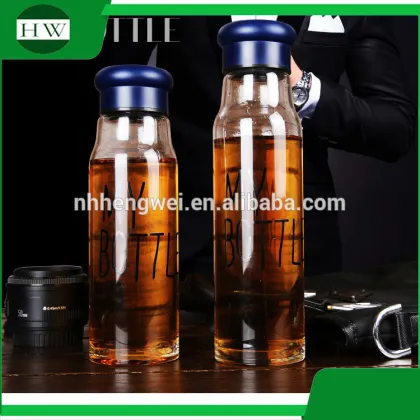 420ml 550 ml Tea with filter fruit juice my bottle glass tea infuser bottle