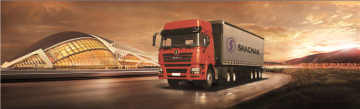 Shacman F3000 6x4 Orange Traktorwagen