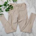 Calzoni equestri khaki bambini con tasche laterali