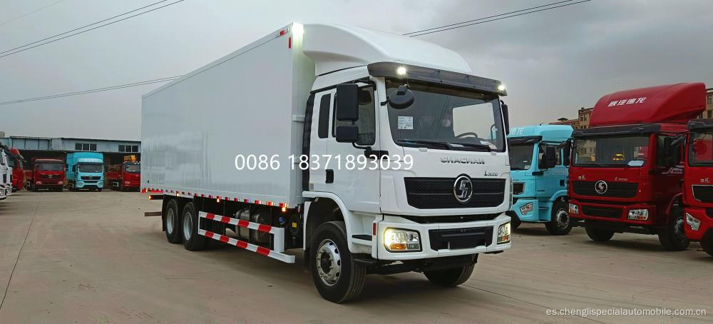 Shacman 6x4 Van Truck Weichai Motor Cargo Camión