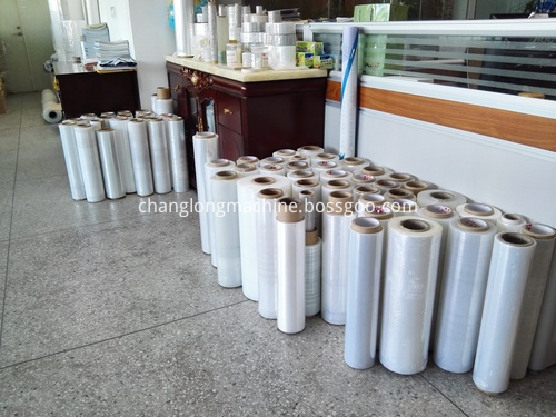 casting stretch film rewinding machine
