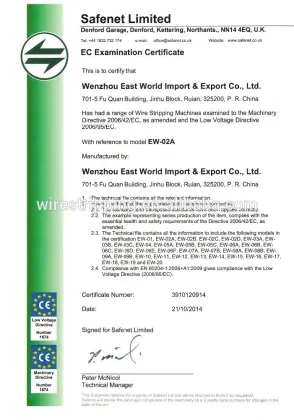 Computer cable stripping machine stripping usage