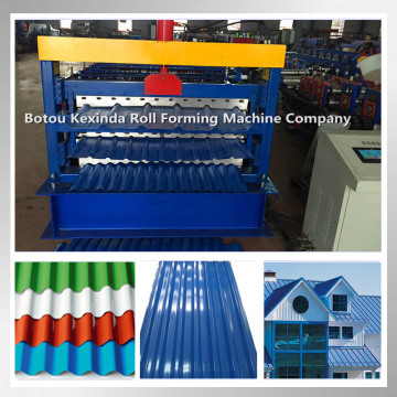 Kexinda three layer roof and wall panel machine tile making machine