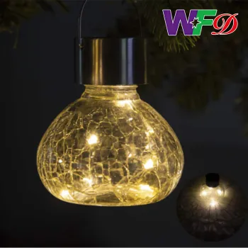 Modern Solar Hanging Light for Outdoor Use